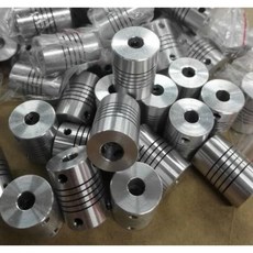 D25 L30 DR 탄성 커플 링 스레드 권선 와이어 커플링 인코더 커플러, 17 DR 8mmX12mm, 1개