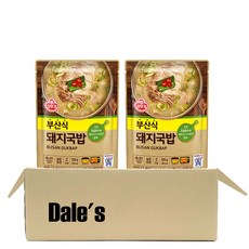 오뚜기 부산식 돼지국밥, 500g, 2개
