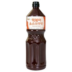 바로소스 떡볶이소스(순한맛) 2.15kg국물 간식 분식 매콤 달콤 로제 양념장, 1개, 2.2kg