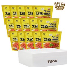 설기네 치즈 떡볶이 1kg x 15봉 (대용량 식자재)