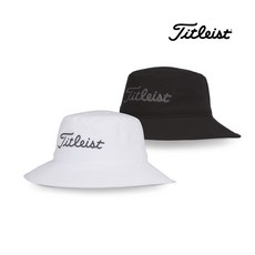 타이틀리스트 정품 플레이어스 스타드라이 버킷 Players StaDry Bucket TH23PSB, White/Charcoal, 1개