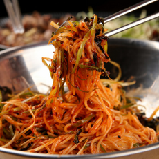 [백미식품] 맛찬들 쫄면사리 2kg 대용량 쫄면사리 (약10인분), 2kgx1개, 1개