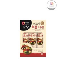 청정원 순창 쇠고기 볶음고추장, 60g