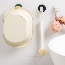 세숫대야 걸이 다용도 대야 거치대 부착식 다용도, 세숫대야걸이 02141LDP, 1개