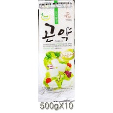 UW5D4E20T 묵곤약 대신 저로리음식 곤약묵 10개 건식 저로리간식 500 간편식 연식품, SC 1