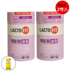 종근당건강 락토핏 슬림 체지방 감소 가르시니아 분말 가루 스틱 가르니시아 20대 30대 여성 남성 식약처인증 (비타민c 사은품), 2개, 60회분