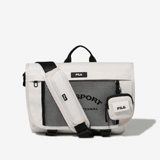 [FILA 본사공식] 시그니처 스몰 메신저백 (FS3BCG1003X_CRM)