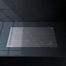 [린나이] 미드나잇 그레이 컬러 인덕션 전기레인지 3구 (RBI-G3000N)