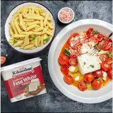 Authentic Turkish White Feta Cheese by Kaanlar 카날라 정통 터키 화이트 페타 치즈, 3개, 500g