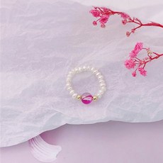 골든듀로즈레이스반지