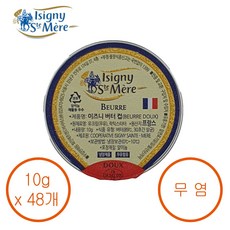 [Isingy] 이즈니생메르 무염버터포션, 48개, 10g