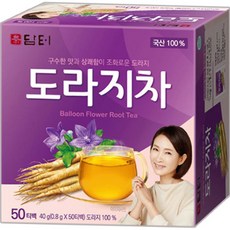 담터 도라지차 티백 40g 50T, 1개, 0.8g, 50개입