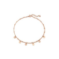로이드 [로이드] 더블체인 심플코인 14K골드 발찌 LWA18005G