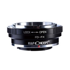 K&F Concept FD-FX _ Canon MF Lens - FUJI X Body 변환어뎁터, 1개