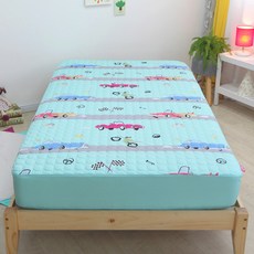 어린이s누빔매트리스커버