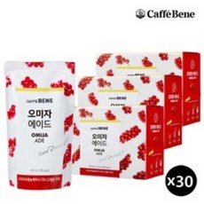 카페베네 오미자 에이드, 190ml, 20개