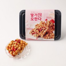 비가열 국내산 쌀 디저트 조청 딸기 오란다 만들기 DIY 세트 키트 - 딸기오란다, 1개