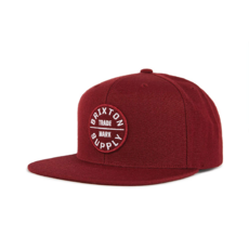 [미국 직구] Brixton 남성 여성 모자 One Size Burgundy/Burgundy