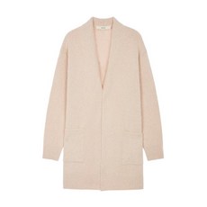 바네사브루노 아떼 20FW [이태리 소재] 라이트핑크 알파카혼방 숄 가디건 VLSW0D417P1