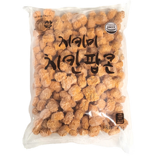 [536] 지키미팝콘치킨 2kg, 1개