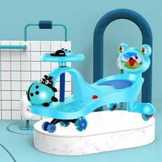 Heron 2020년형 밸런스 핸들카 붕붕카, 블루