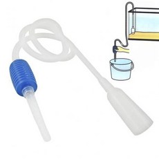 어항청소 수족관 사이폰 자갈 물 필터 도구 휴대용 진공 청소기 교환기 공기 펌프, 2개