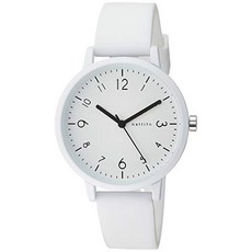 Fieldwork [Fieldwork] Watch Analog Soder Large Silicon Belt YM007-1 Ladies White