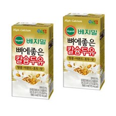 정식품 베지밀 뼈에 좋은 칼슘두유 땅콩 아몬드 호두 잣 190ml x 96팩, 1개