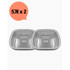 마하 은박라면용기, 2개, 5개입