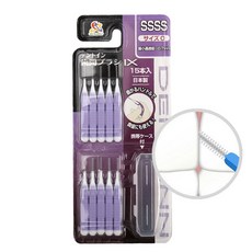 일제 덴트인 치간칫솔I형 15P(SSSS 0.7mm), 1개