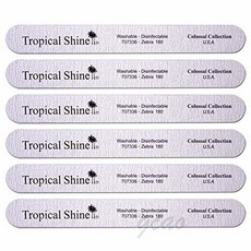 TropicalShine 정품트로피칼샤인USA 네일파일 풋파일, 1개, 지브라(대)707336(180오리지널)