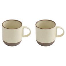에라토 국산 포슬 데일리 머그컵 300ml, 포그, 2개