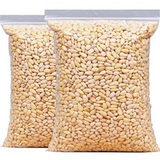 okyaios 잣 100% 천연 야생잣 껍질 없는 잣 포장변경될수있음, 1개, 500g