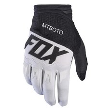 자전거장갑 남성용 사이클링 승마 자전거 모토크로스 오토바이 MX MTB ATV 오프로드 겨울 여우, 없음