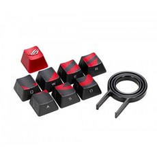 ASUS ROG 게임 키 캡 세트 (FPS 및 MOBA 조명 키 캡 Cherry MX 키보드와 호환 가능), 단일상품, 단일상품