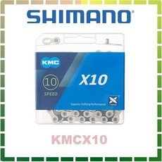 KMC 자전거 10단 체인 / 로드 / MTB / 체인 연결 링크 포함 / 체인링크 포함 / 116링크 / X10 체인