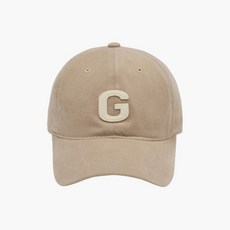 골스튜디오 G로고 피치스킨 캡-베이지 - BEIGE 143151