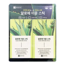 종근당건강 알로에 이뮨스틱 20g x 40포, 400g, 2개