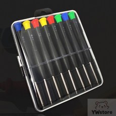 YWSTORE 정밀 드라이버 8종 세트 강력한드라이버, 1개