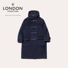 [] 런던트레디션 밀포드 더플 코트 Navy