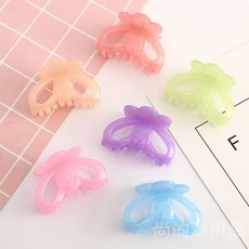 싱그로아 발 초경량 펀칭 코디 비닐 플라스틱 작고깜찍 내추럴 직사각형 레드 핑크 집게핀 겹 논슬립 미끄럼방지