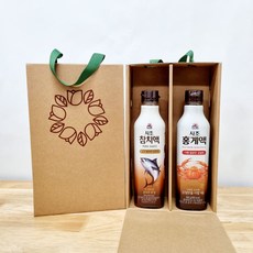 사조 참치액500g+홍게액500g 돌답례품 선물세트, 1세트, 500g