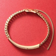 18k굵은팔찌