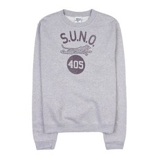 와일드동키 남여공용 FG SUNO 맨투맨 FG-SUNO-HEATHER GREY