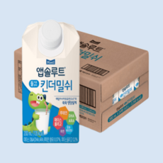 앱솔루트 킨더밀쉬 우유 돌아기 유아우유 200ml x 24개입, 킨더밀쉬 200ml 24개입 우유맛, 24개