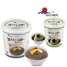 완도산 멸치맛 다시마쌀국수 톳쌀국수 6+6개입세트 간편식사용 해조류 쌀국수, 멸치맛 톳 +다시마 쌀국수 6+6개입