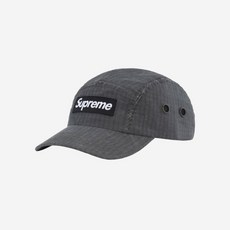 [정품]슈프림 디스트레스드 립스탑 캠프캡 블랙 - 23FW supreme 슈프림 Distressed Ripstop Camp Cap Black 남자 모자 볼캡 415714