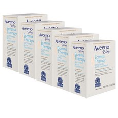 Aveeno Baby 아비노 베이비 Eczema Therapy 엑지마 테라피 수딩 바스 트리트먼트 5회용 Soothing Bath Treatment 5개, 1개