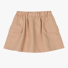 오후 (OHOO) 경산점 키즈 주니어 24년 가을 겨울 2가지 색상 여아 카고 주름 스커트