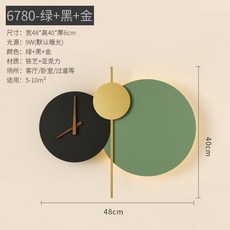해외발송 뻐꾸기 시계 벽 산책로 TV 벽 성격 벽 램프 벽시계 거실 배경 벽 장식 마스터 침실, 옵션22